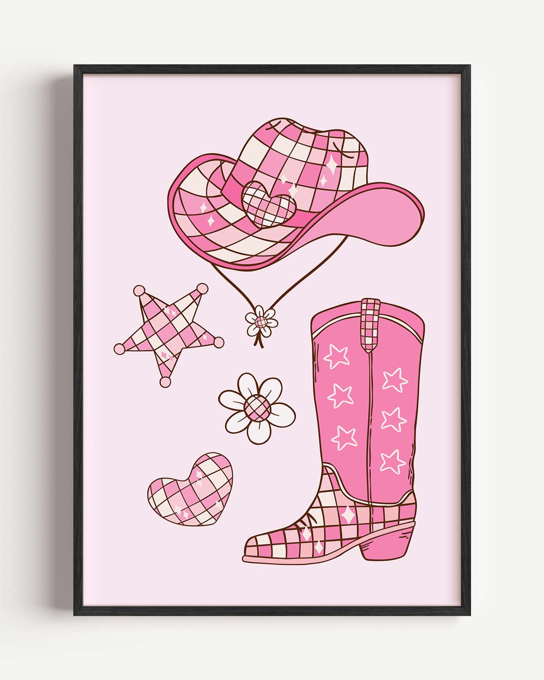 Cowboy Chique Poster