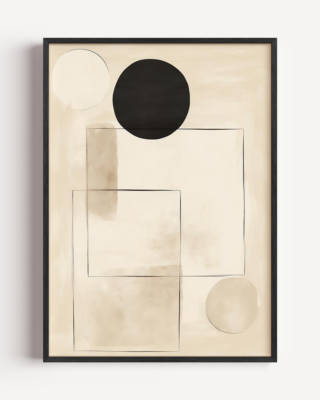 Minimalistische Geometrische Kunstposter-WallArtistic