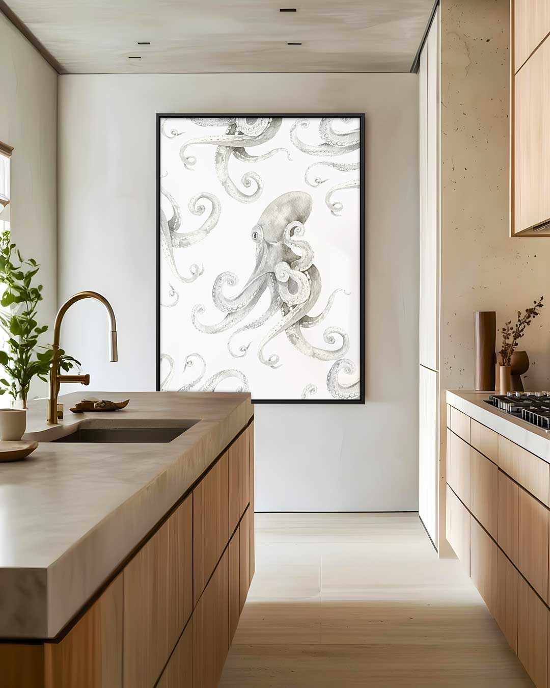 Abstract kunstwerk Kunstwerk-canvas-dibond-plexiglas-wanddecoratie-WallArtistic