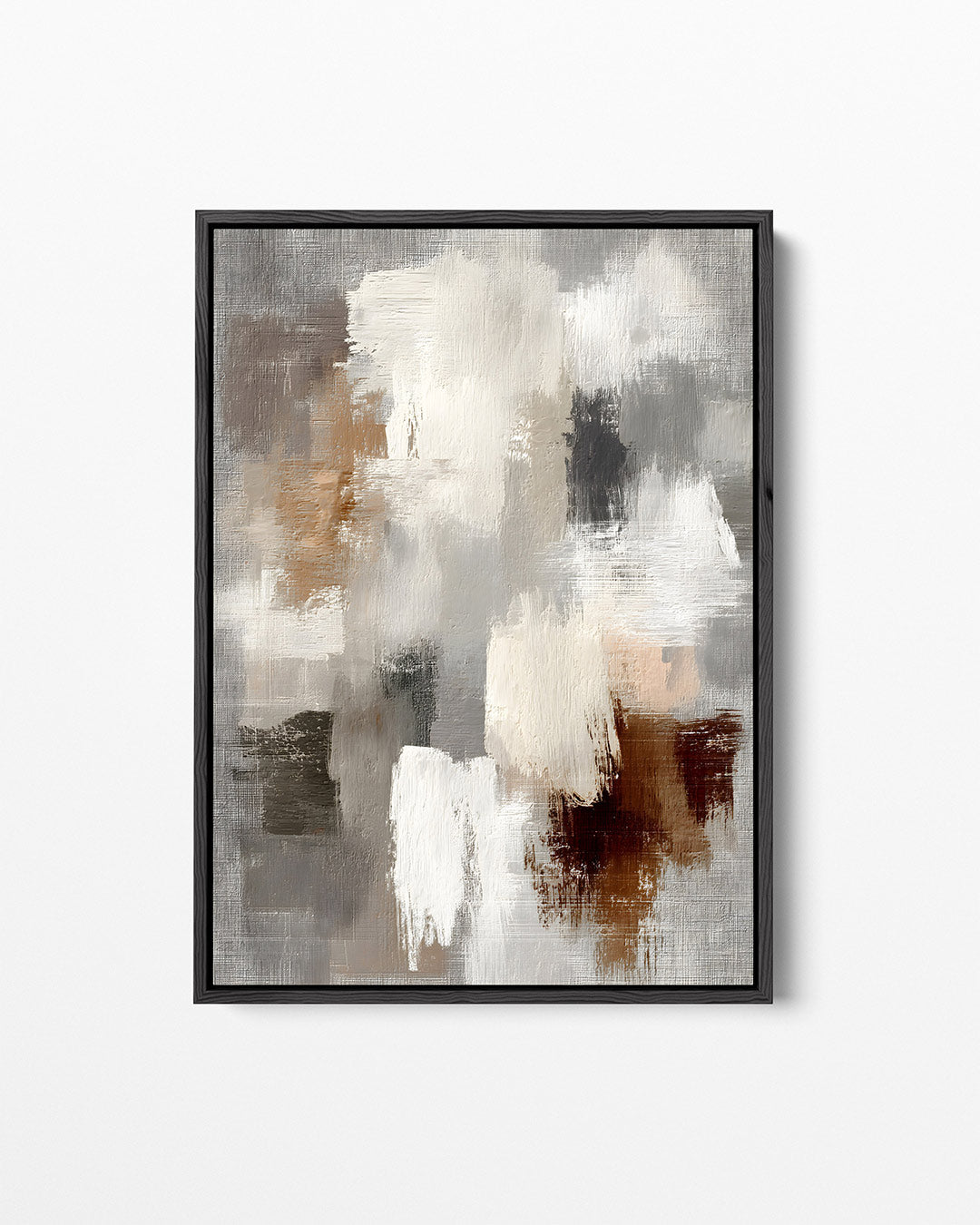 Dynamische kleurencompositie Kunstwerk