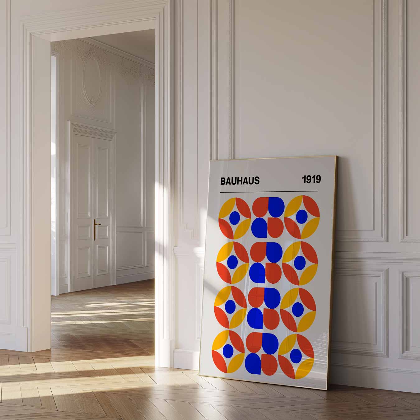 Retro Bauhaus Stijl Poster