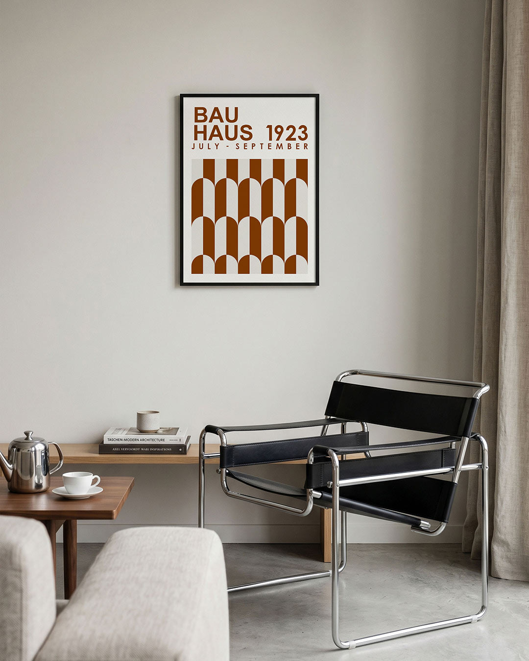 Vormritme en kleur Poster