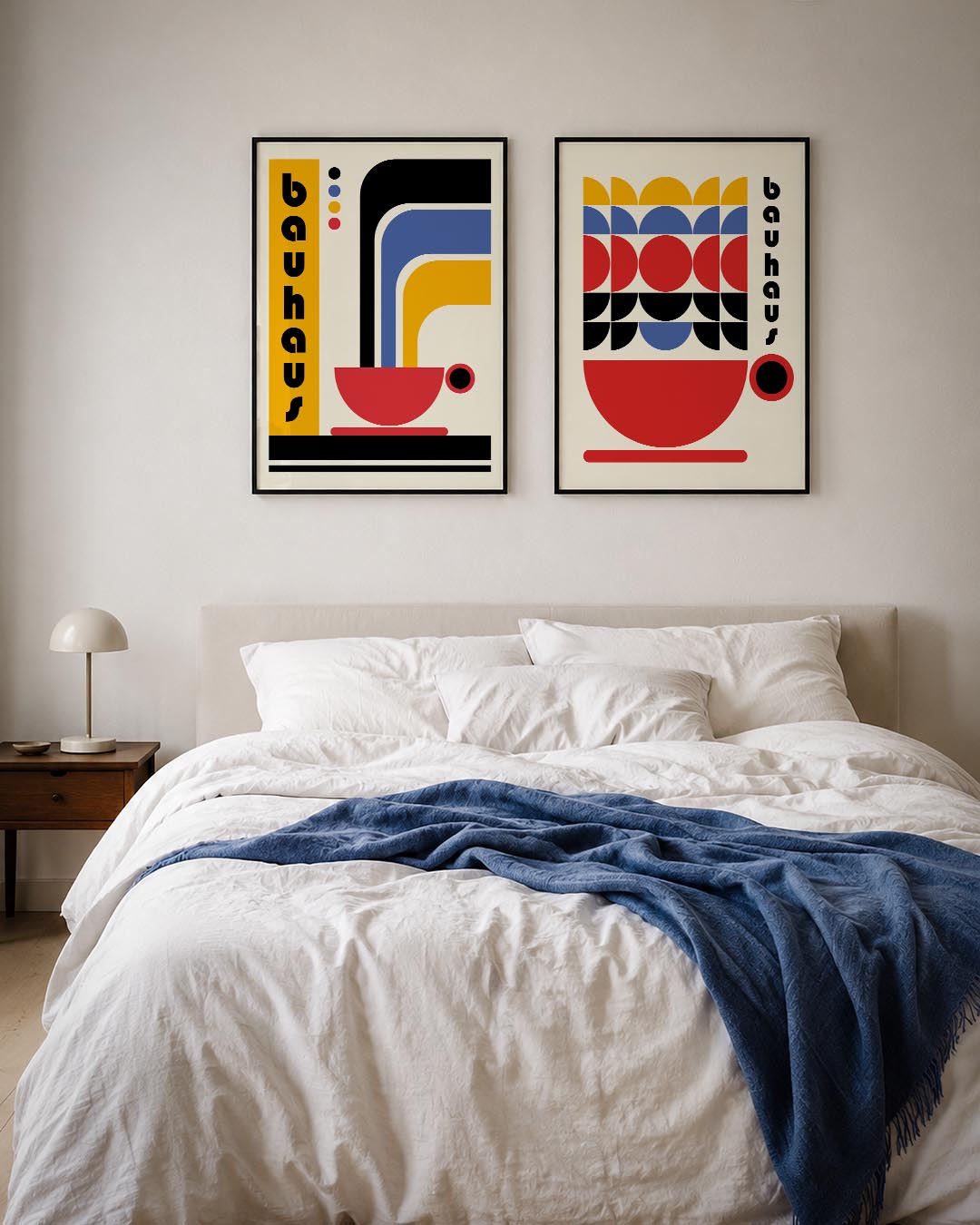 Kleurrijke vormen Posterset