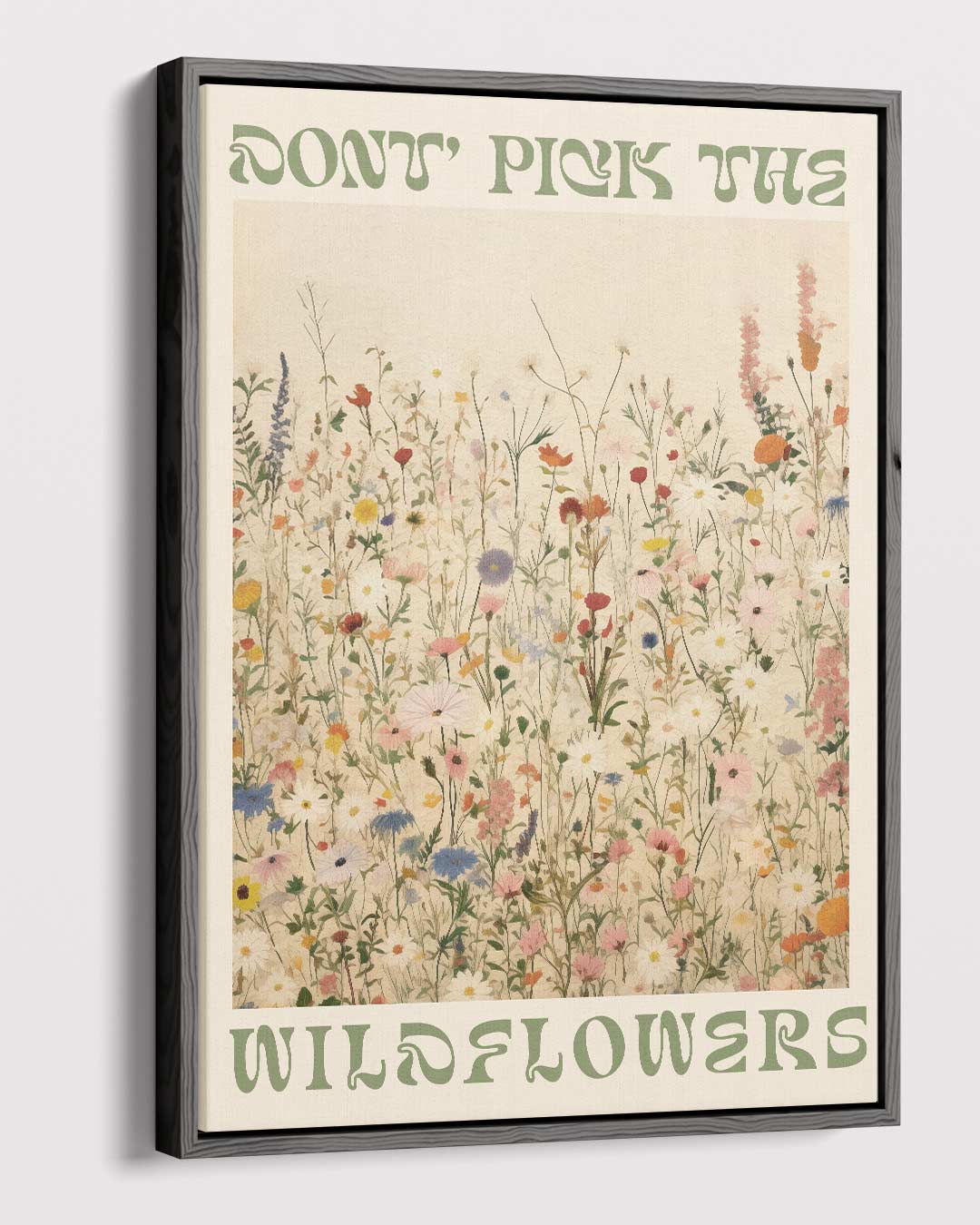 Wilde Bloemen Velden Kunstprint Kunstwerk-canvas-dibond-plexiglas-wanddecoratie-WallArtistic