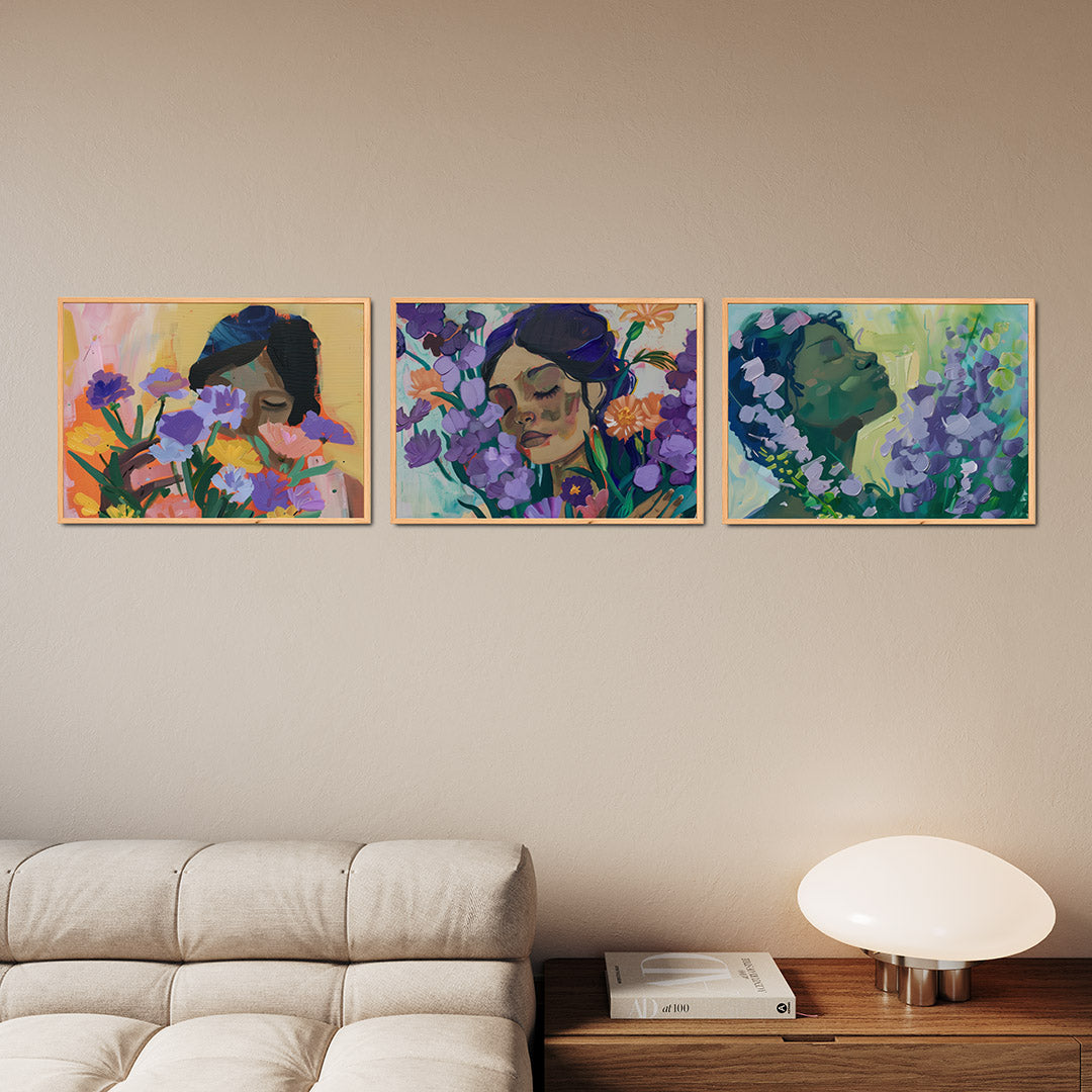 Bloemrijke droom Posterset