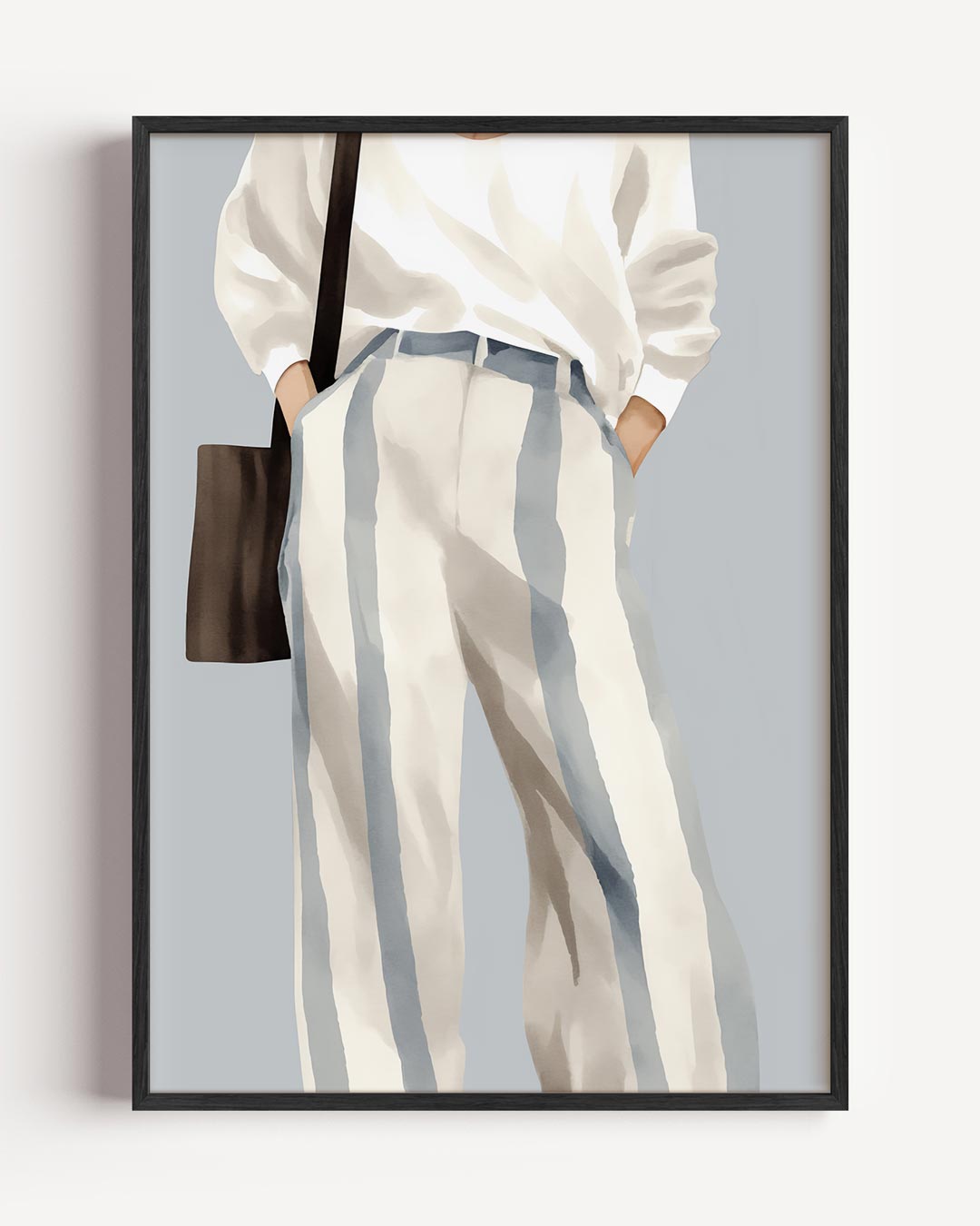 Stijlvolle Strepen Poster-WallArtistic
