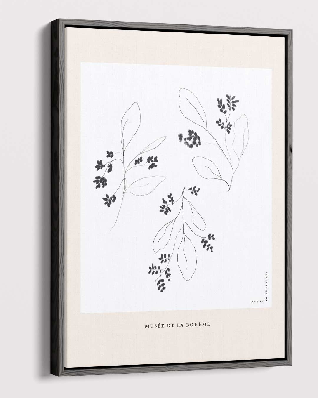Botanische Schetsen Kunstwerk-canvas-dibond-plexiglas-wanddecoratie-WallArtistic