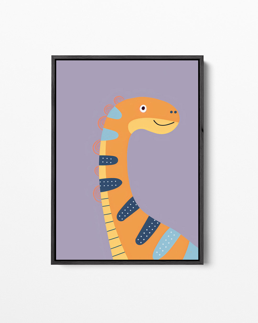 Vrolijke dinosaurus illustratie Kunstwerk