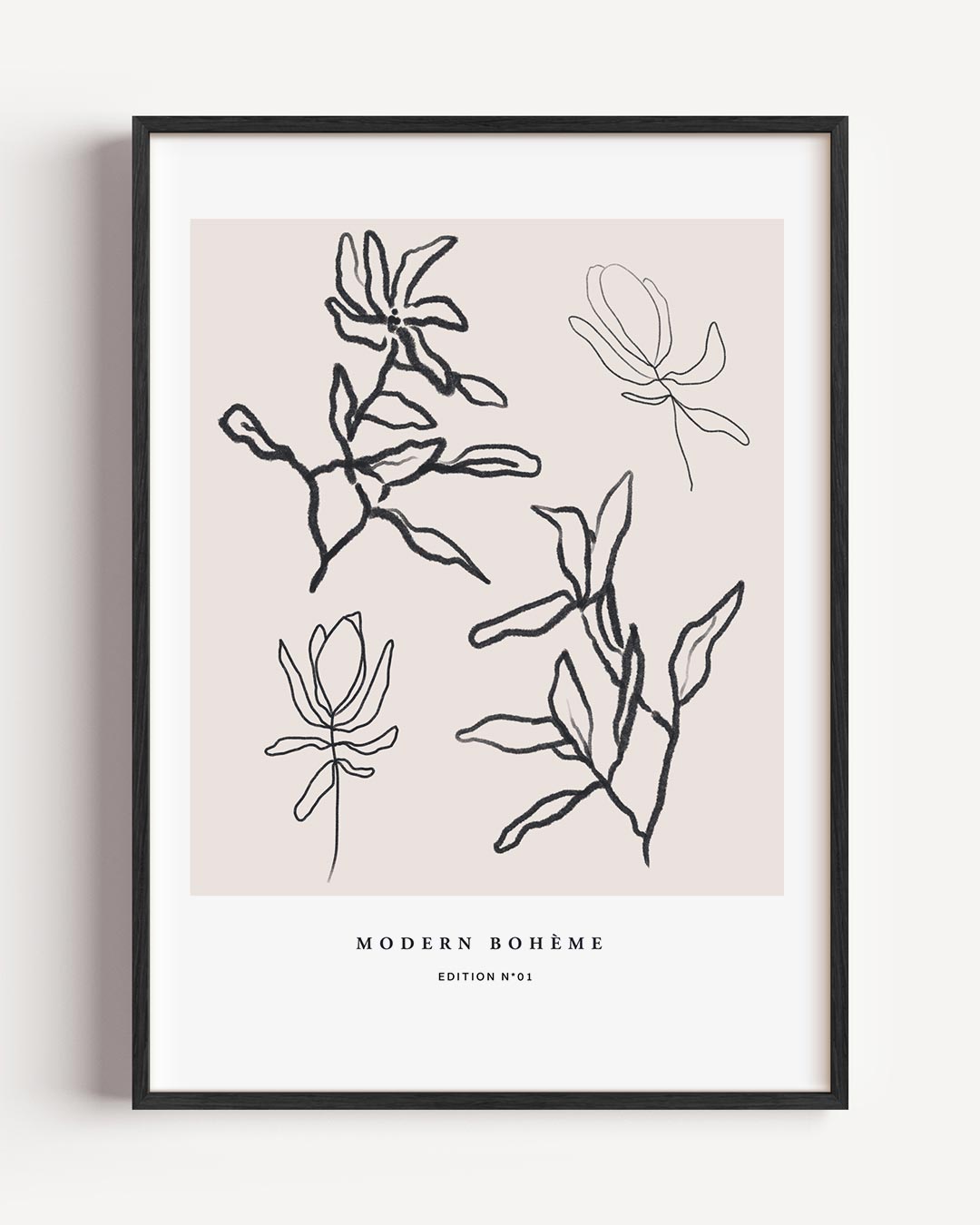 Bohemian Bloemen Kunstposter-WallArtistic