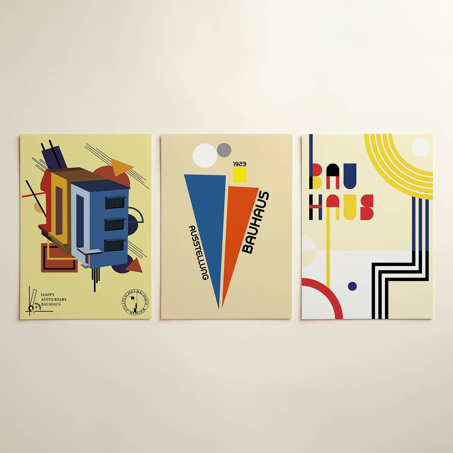 Vormen en lijnen Posterset