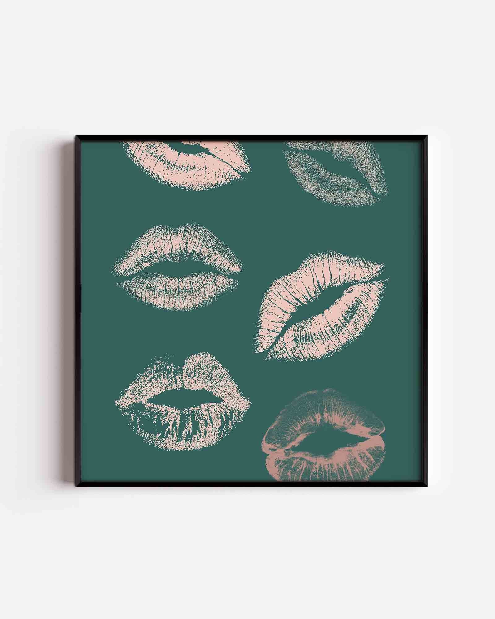Lipafdrukken Poster