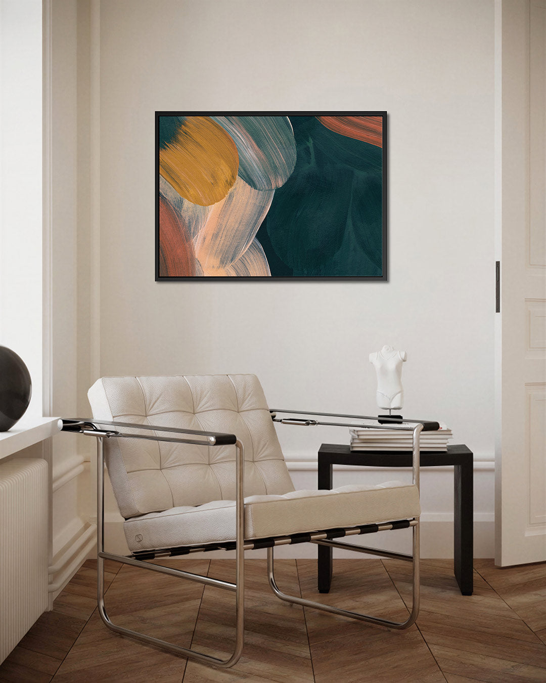 Organische kleurencompositie Kunstwerk
