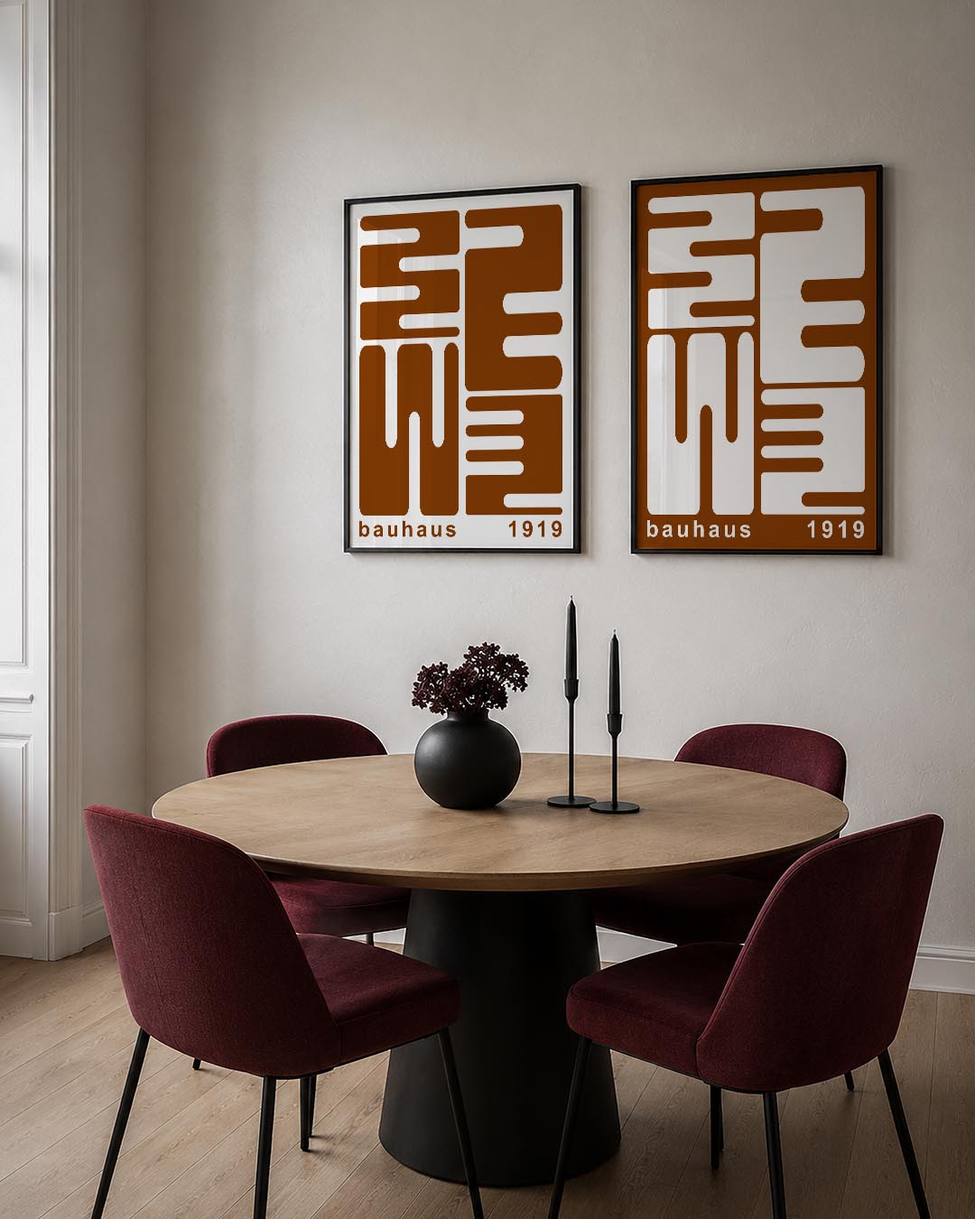 Vorm en lijnenspel Postersets