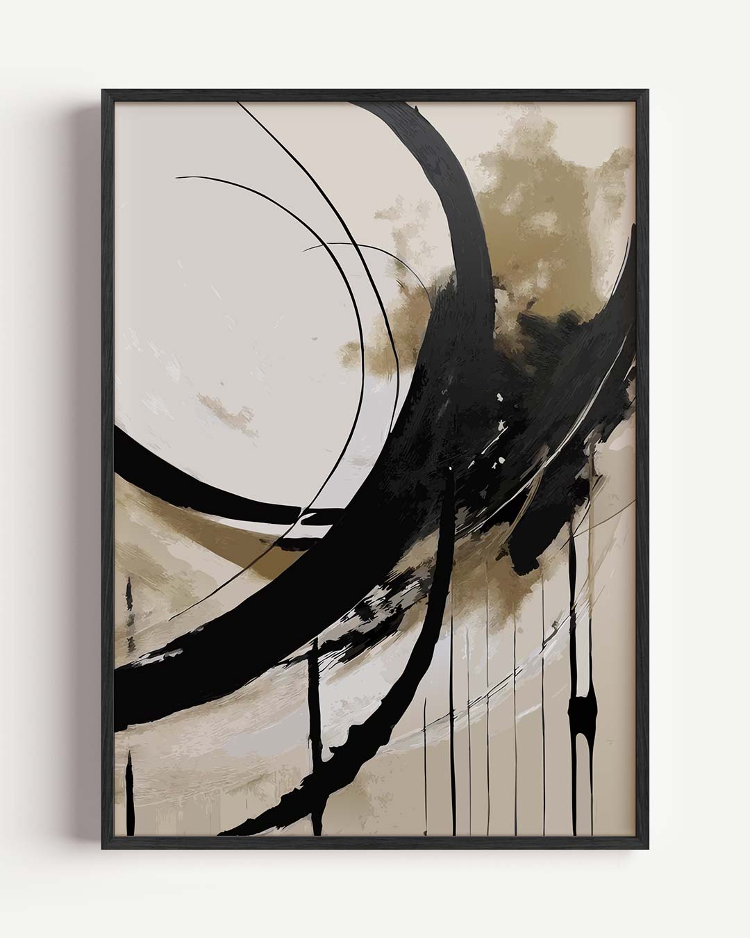 Abstracte Elegantie Poster