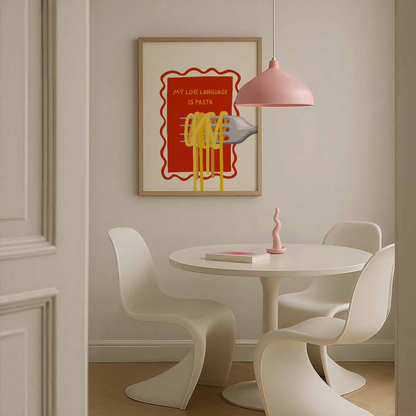 Pasta Liefde Taalposter