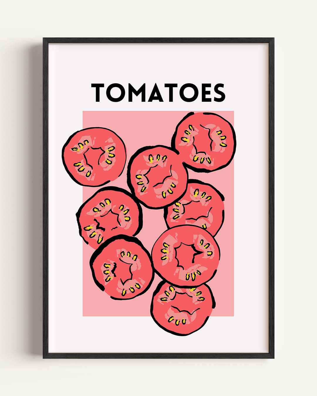 Frisse Tomaten Kunstposter