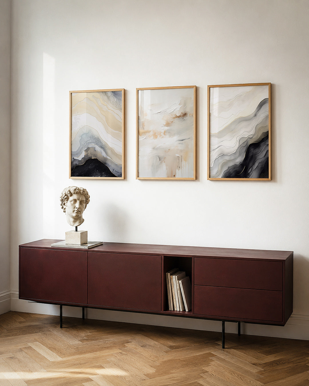 Gouden lijnen Posterset