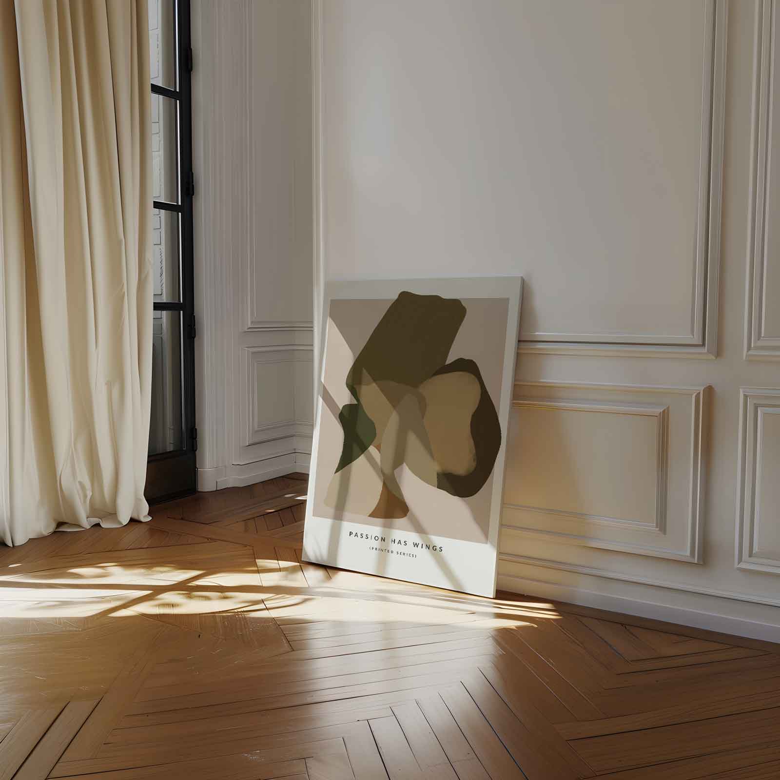 Abstracte Vibratie Kunstwerk-canvas-dibond-plexiglas-wanddecoratie-WallArtistic