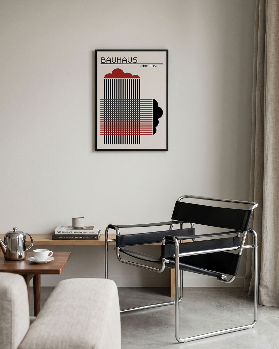 Lijnen en vlakken Poster