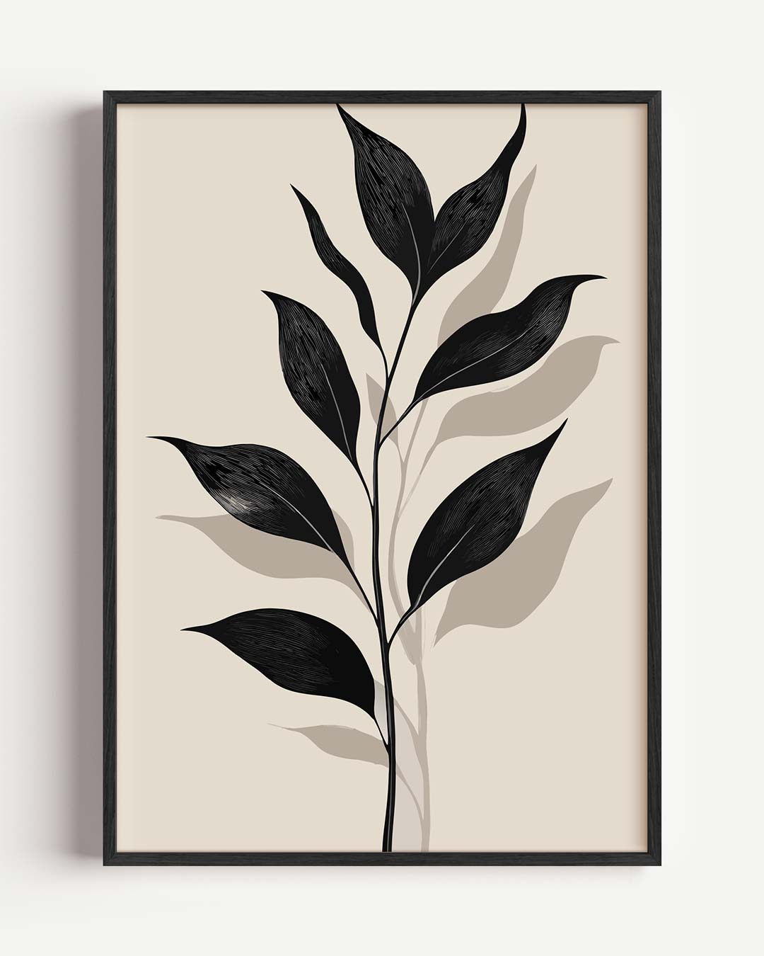 Elegante Botanische Kunstposter