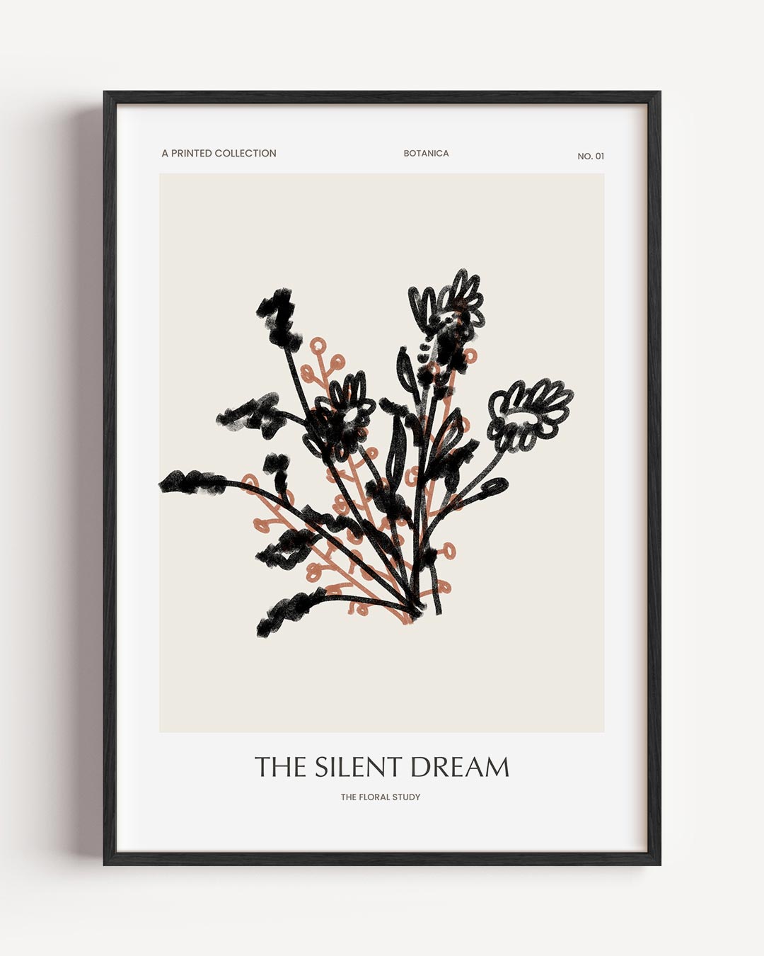Botanische Droom Bloemenposter-WallArtistic
