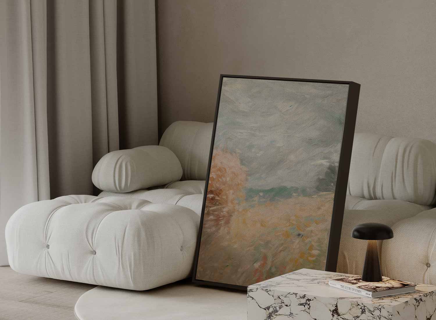 Zachte Herfstdromen Kunstwerk-canvas-dibond-plexiglas-wanddecoratie-WallArtistic