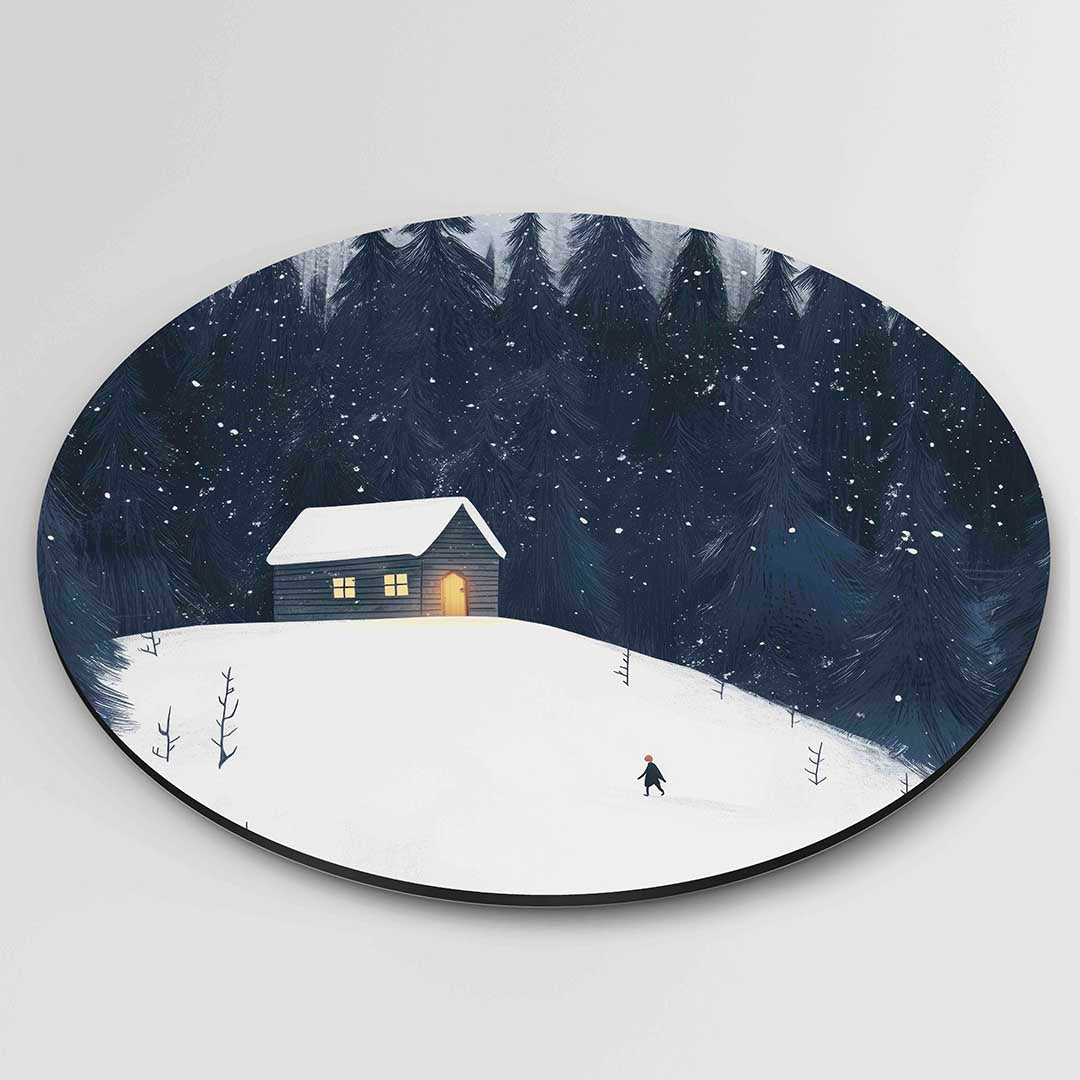 Kerstkat Muurcirkel