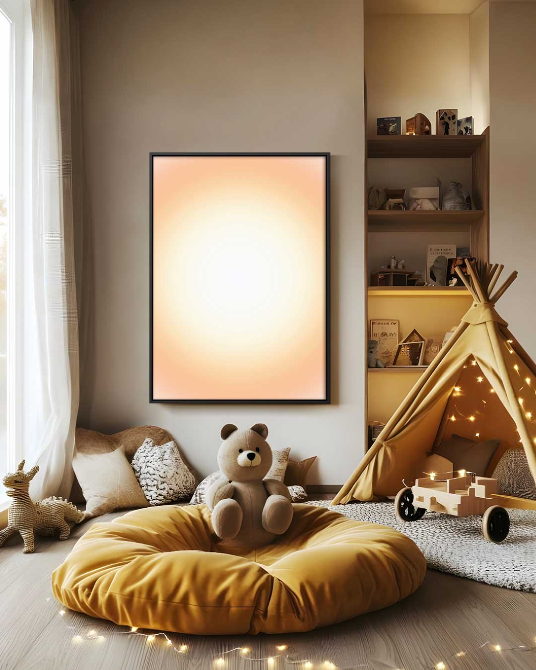 Zonsopgang Droom Kunstwerk-canvas-dibond-plexiglas-wanddecoratie-WallArtistic