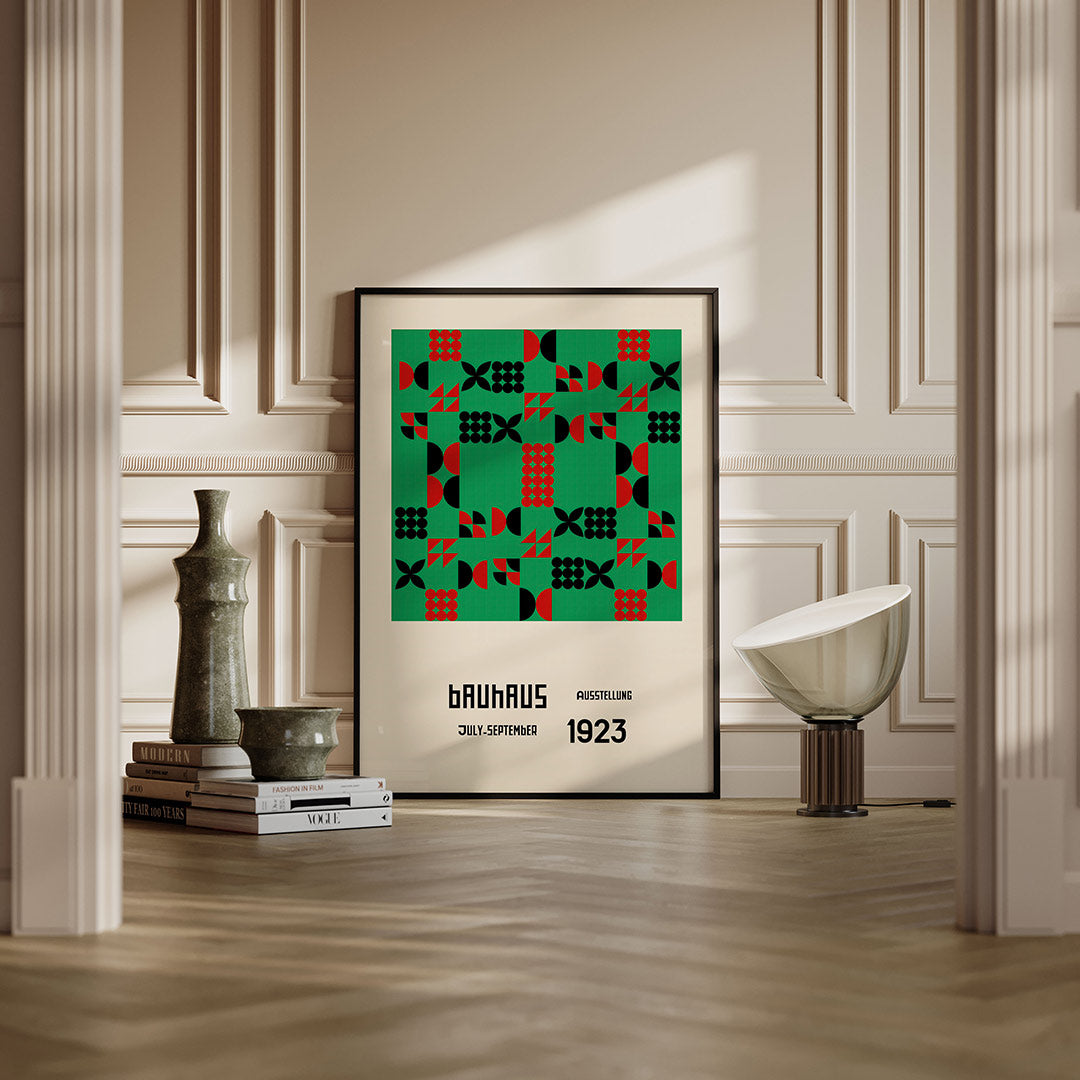 Vormritme en kleur Poster