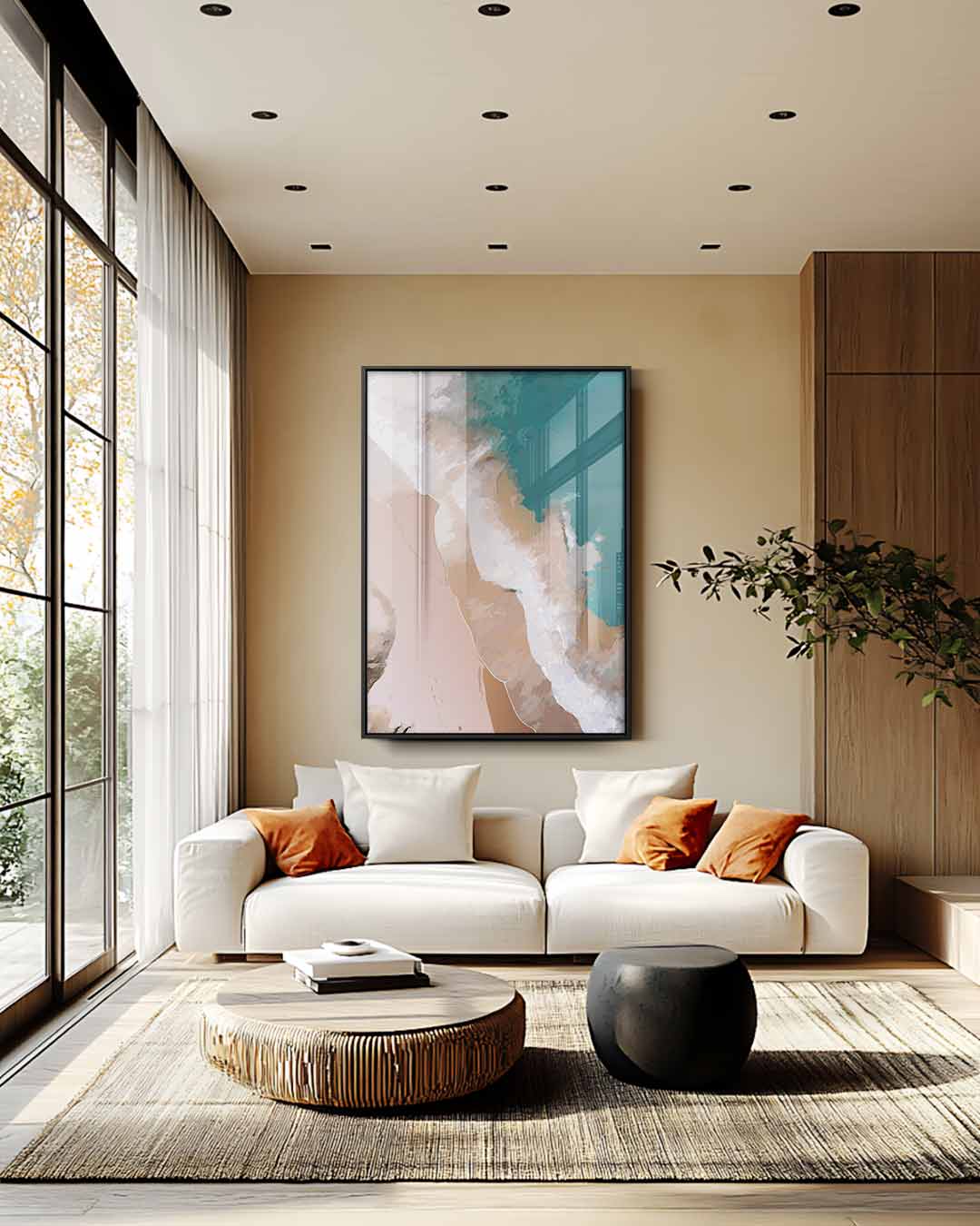 Stranddromen Kunstwerk-canvas-dibond-plexiglas-wanddecoratie-WallArtistic