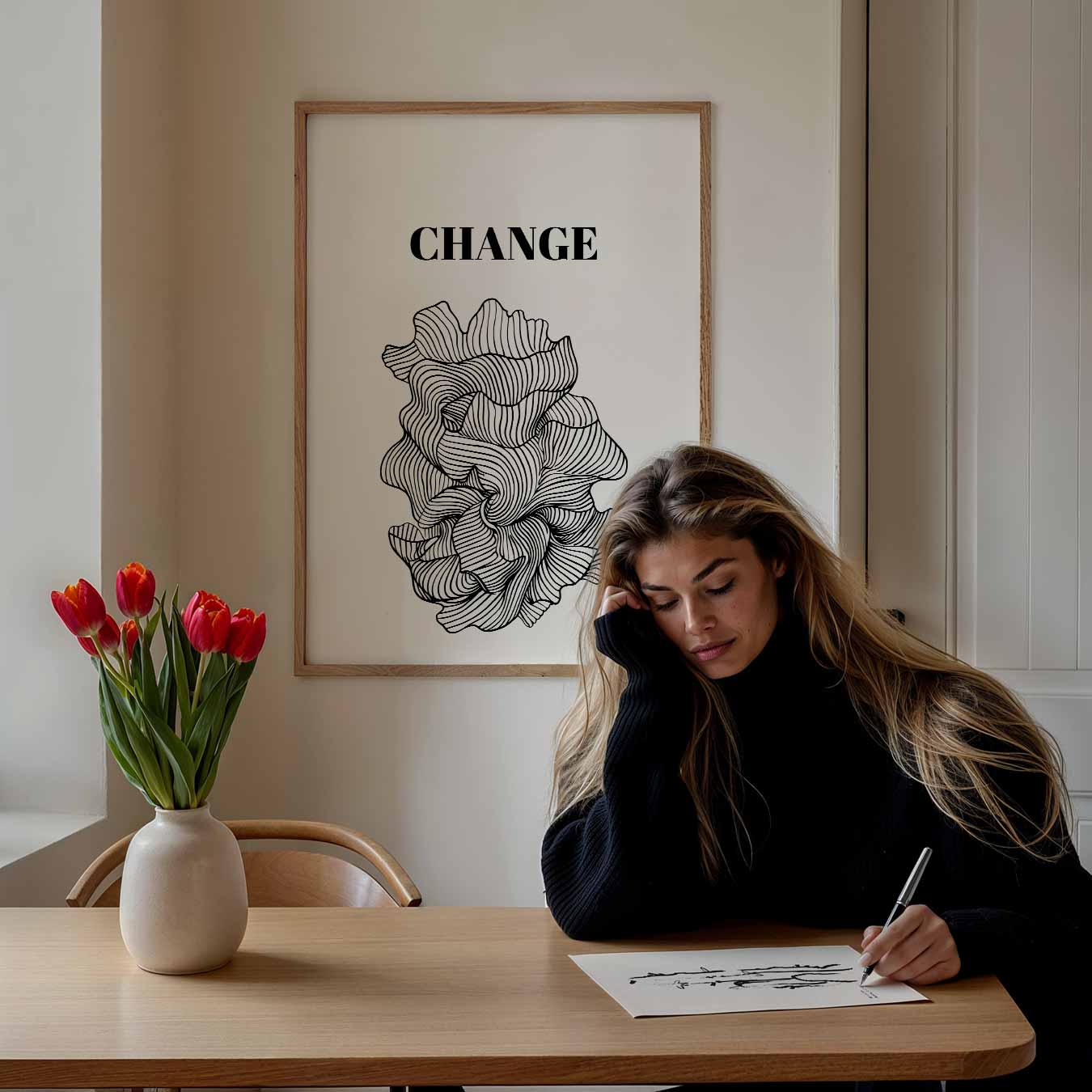 Veranderende Patronen Poster