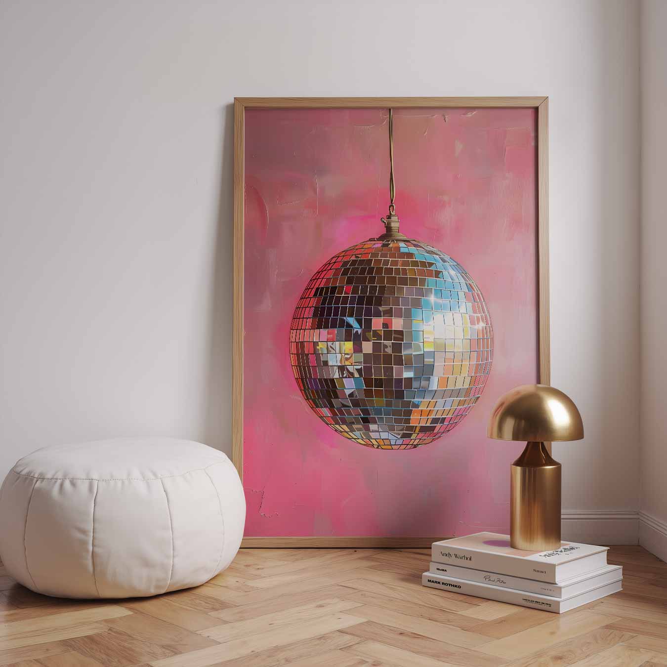 Sprankelende Discobal Poster