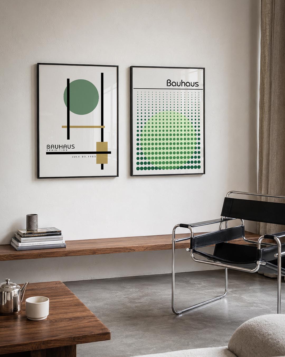 Lijnen en vlakken Posterset