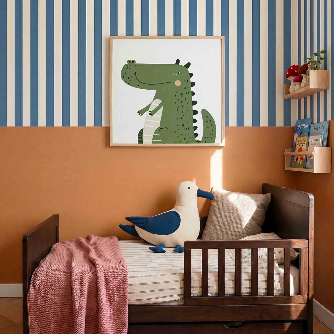 Groene krokodil Poster