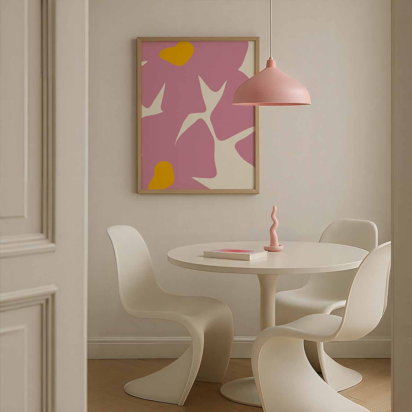 Bloemige Vleugjes Poster