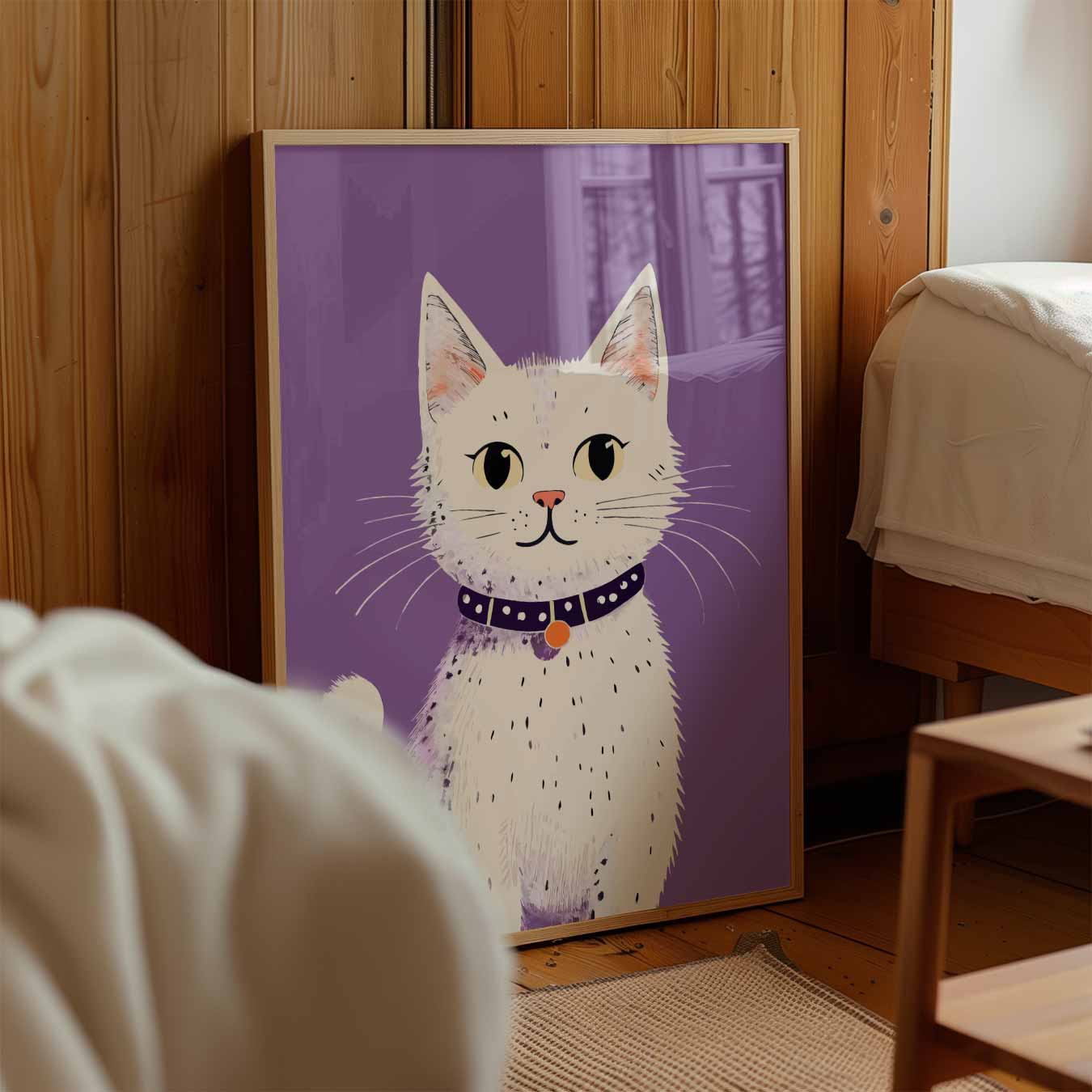 Vrolijke Katteposter