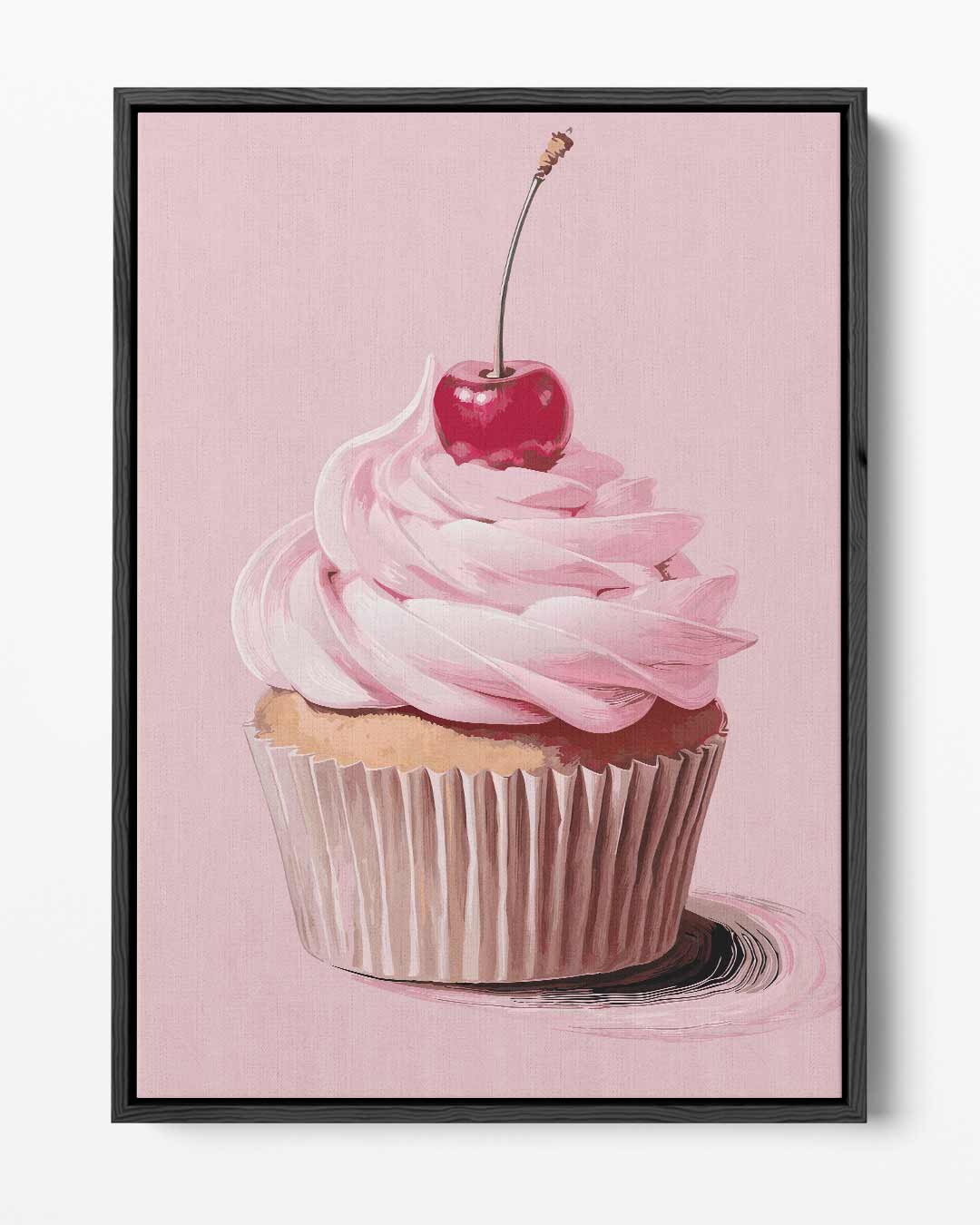 Cupcake Liefde Kunstwerk-canvas-dibond-plexiglas-wanddecoratie-WallArtistic