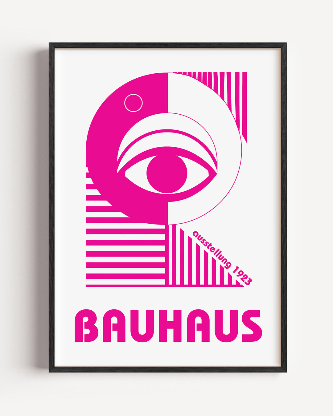 Oog en lijnen Poster