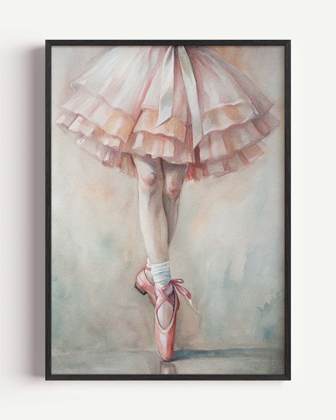 Elegante Balletschoonheid Poster