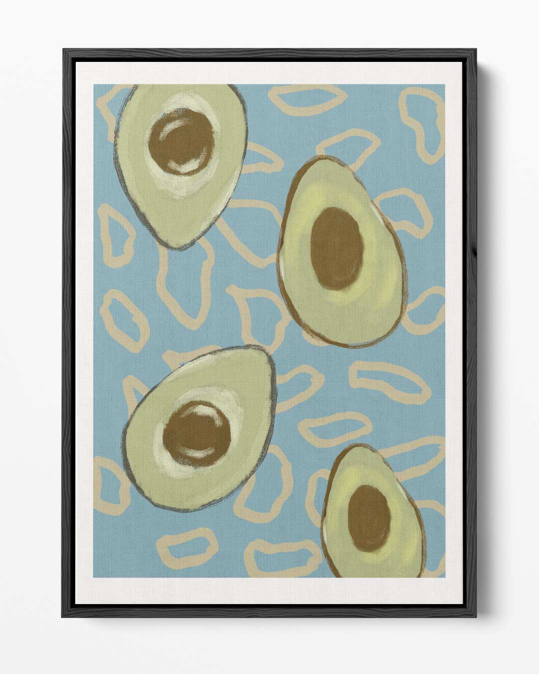 Avocado Droom Kunstwerk-canvas-dibond-plexiglas-wanddecoratie-WallArtistic