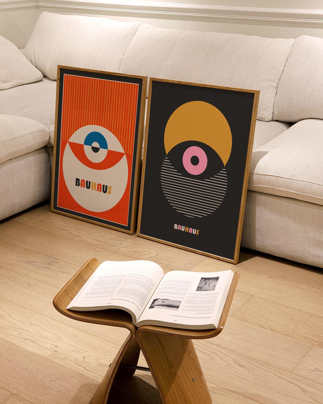 Cirkel en lijnen Posterset