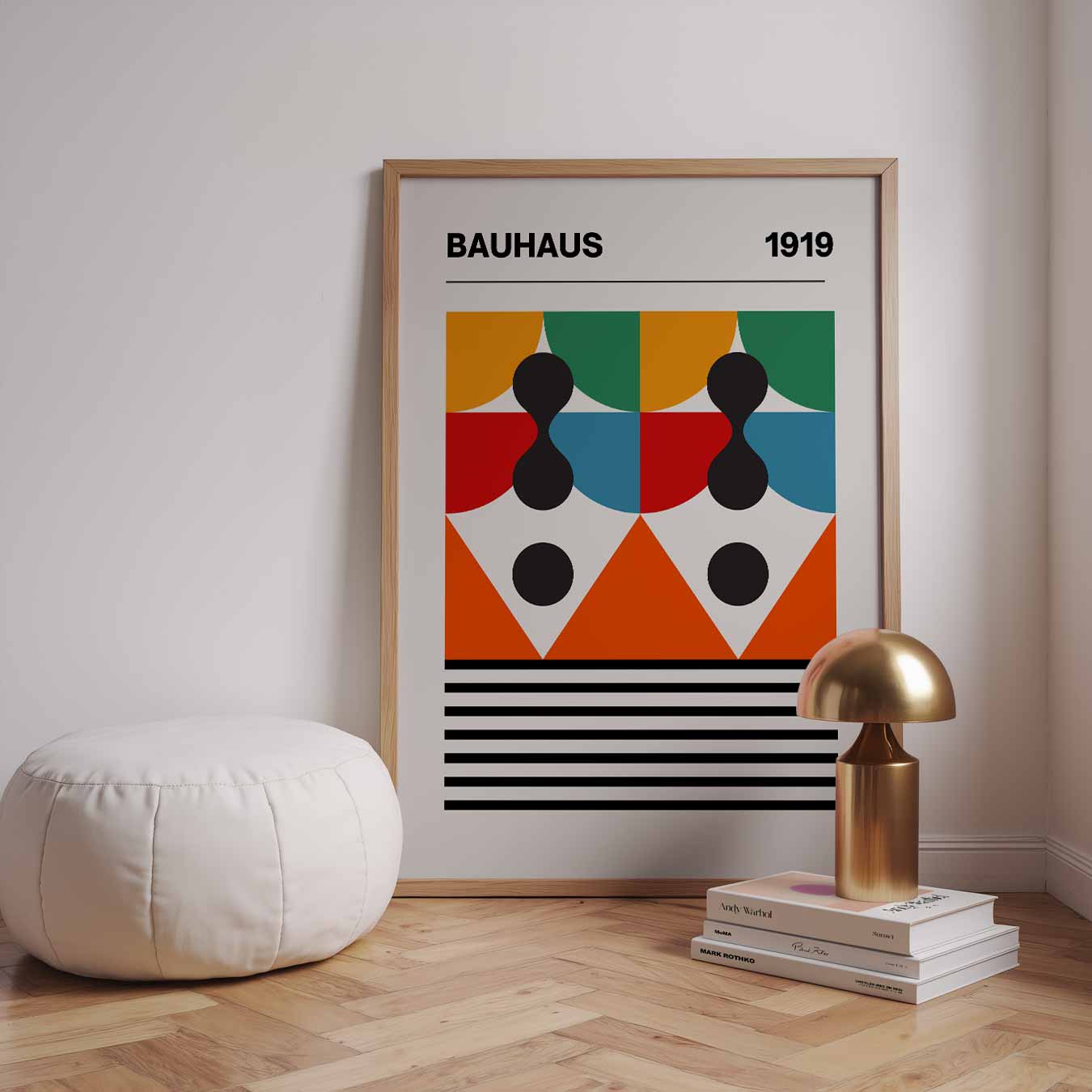 Bauhaus Stijlvolle Geometrische Poster