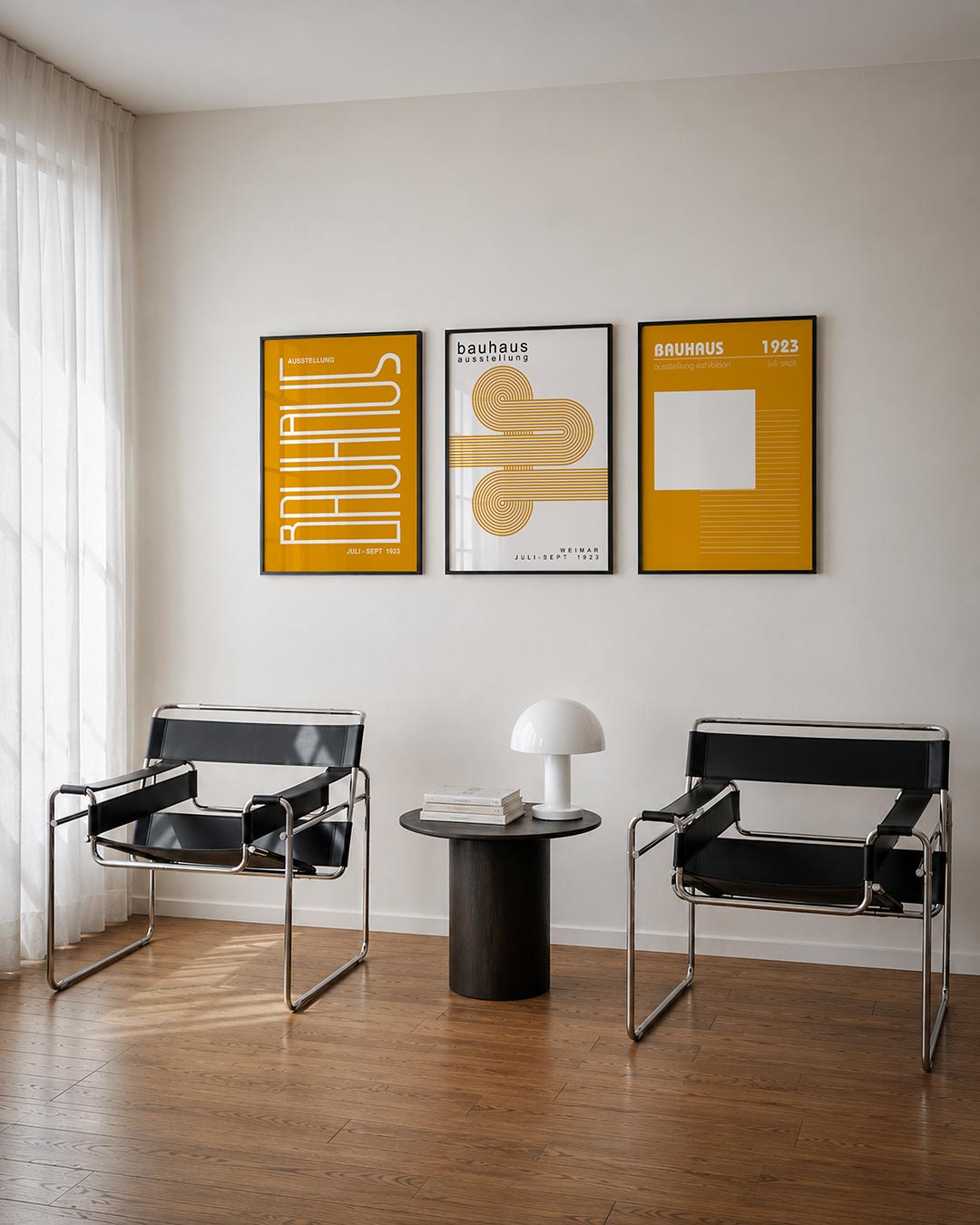 Lijnen en kleurvlakken Posterset
