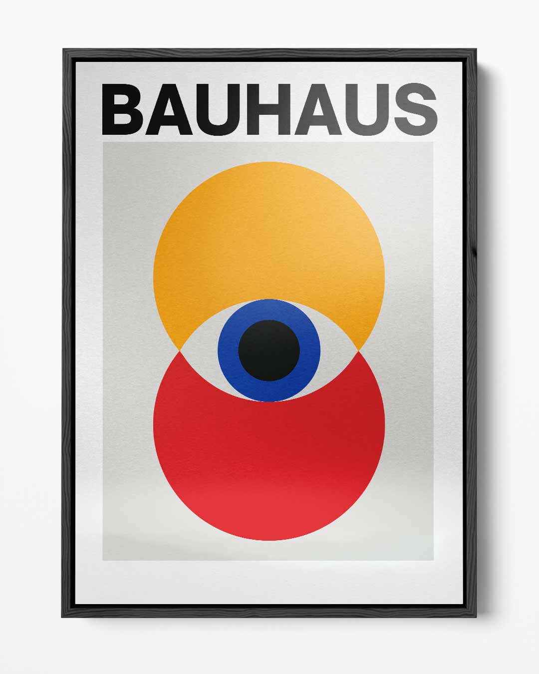 Bauhaus Cirkel Kunstwerk Kunstwerk-canvas-dibond-plexiglas-wanddecoratie-WallArtistic