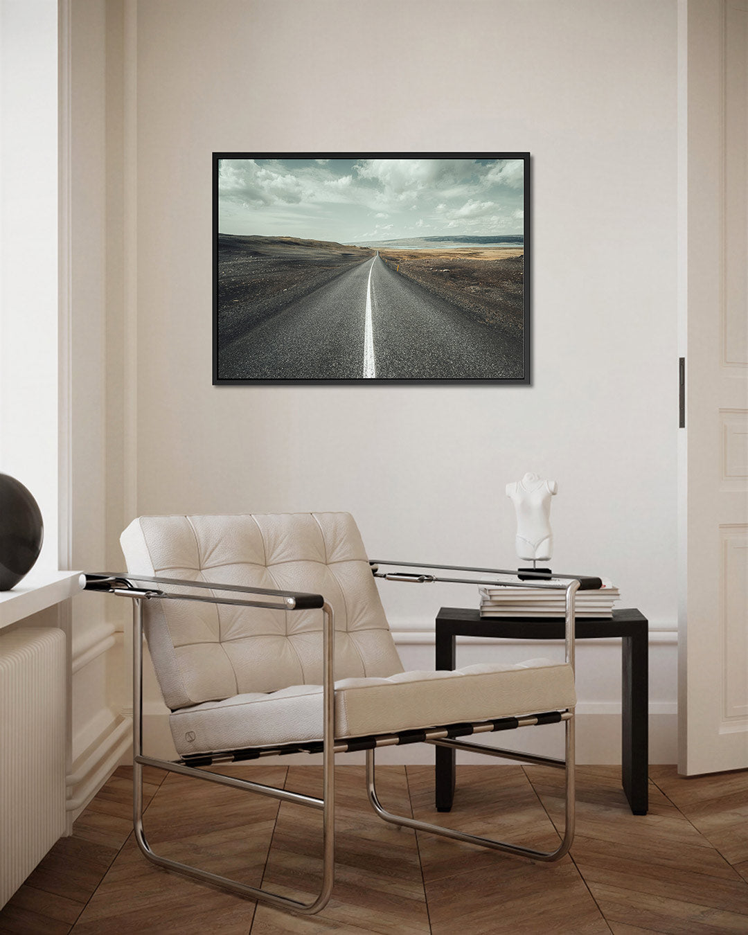 Eindeloze weg Kunstwerk