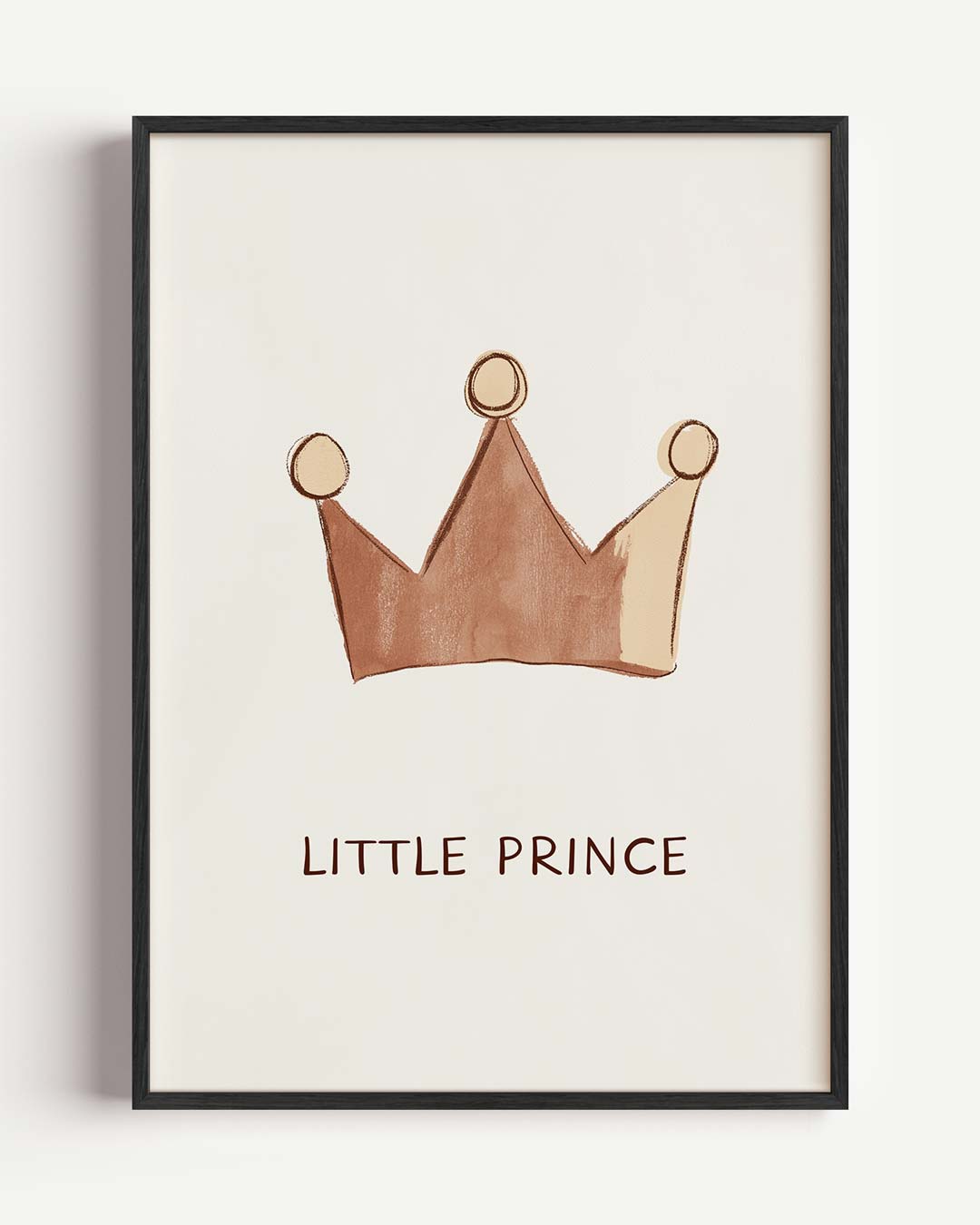 Little Prince Kroon Poster