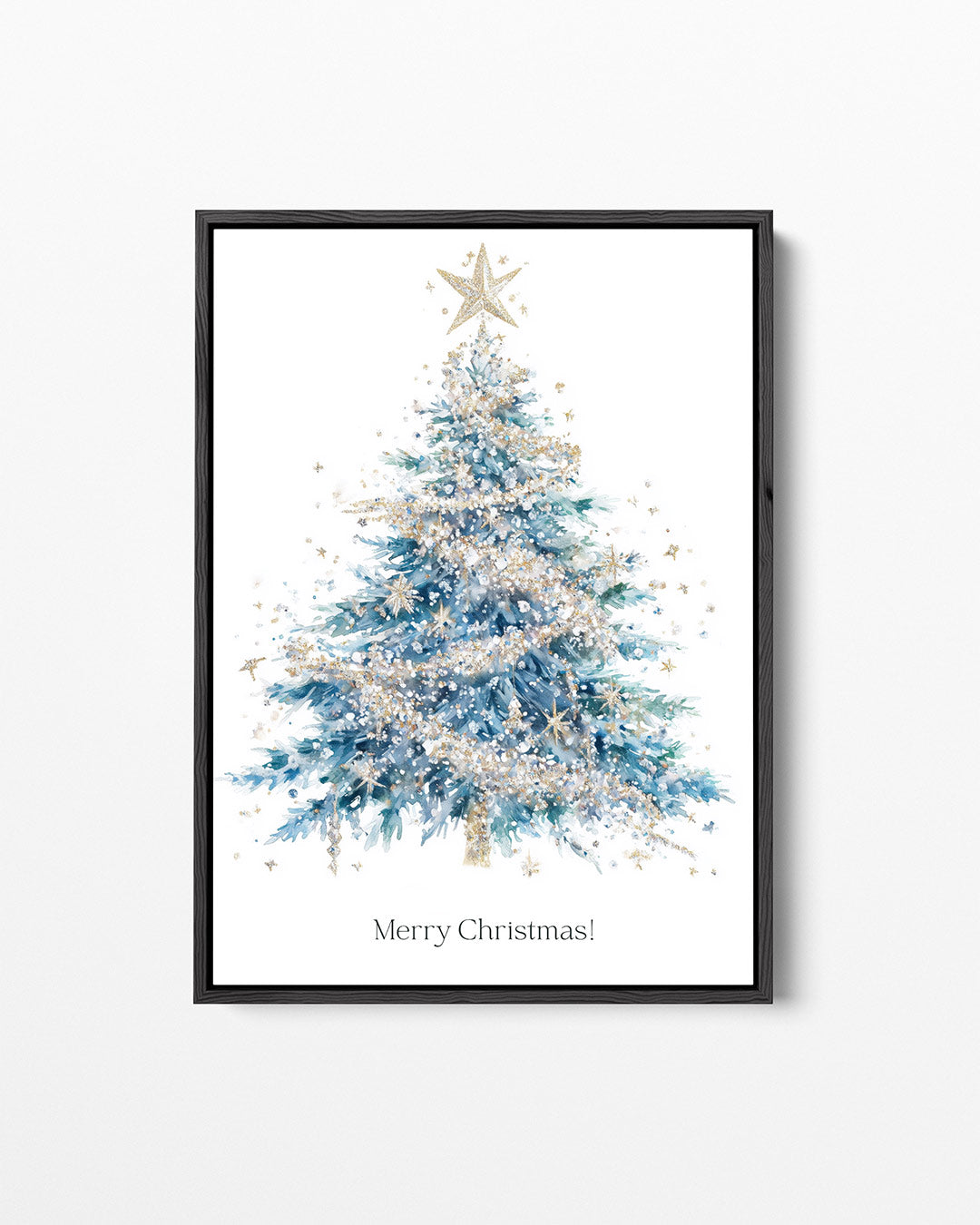 Feestelijke kerstboom Kunstwerk