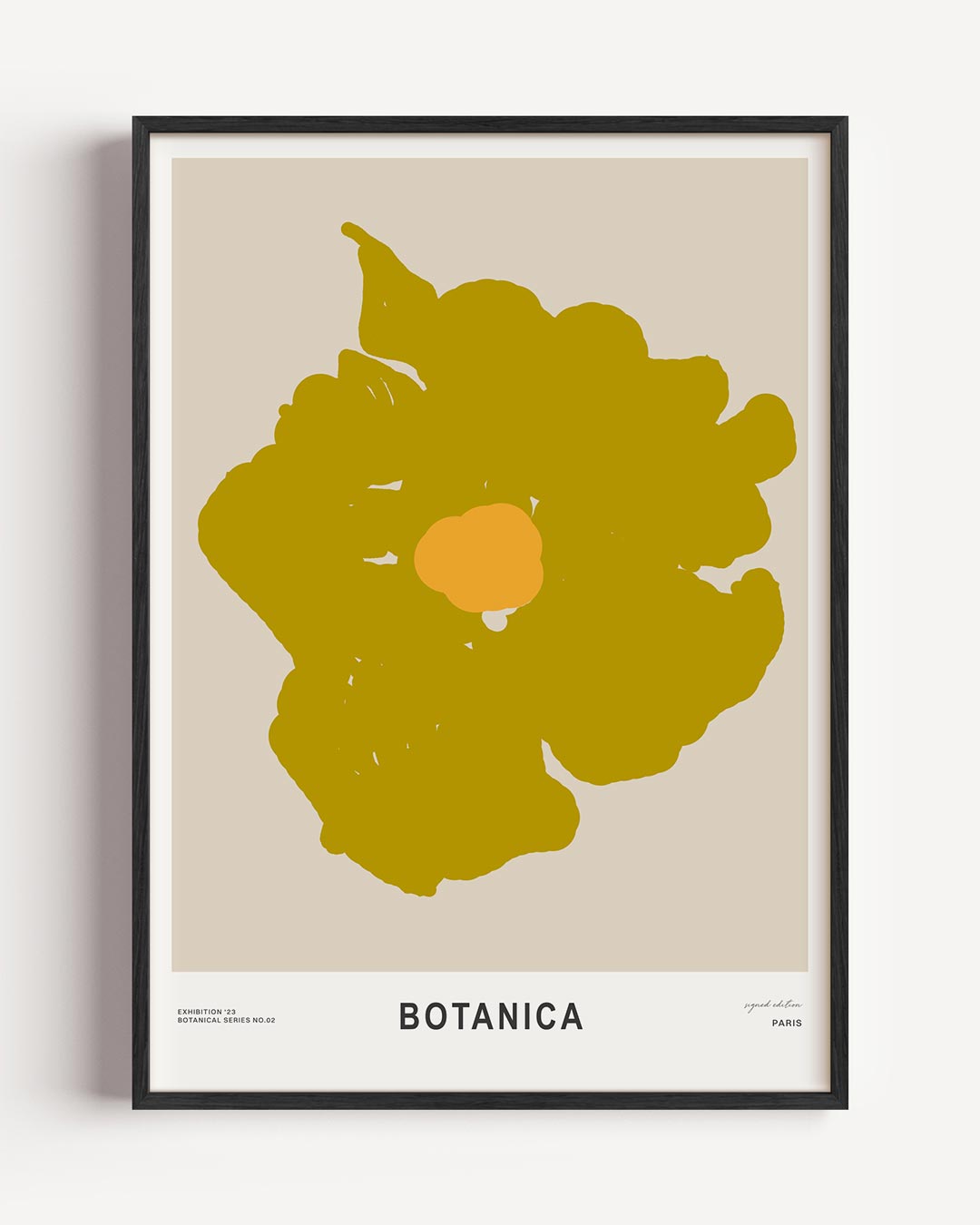 Botanische Bloemencollectie Poster-WallArtistic