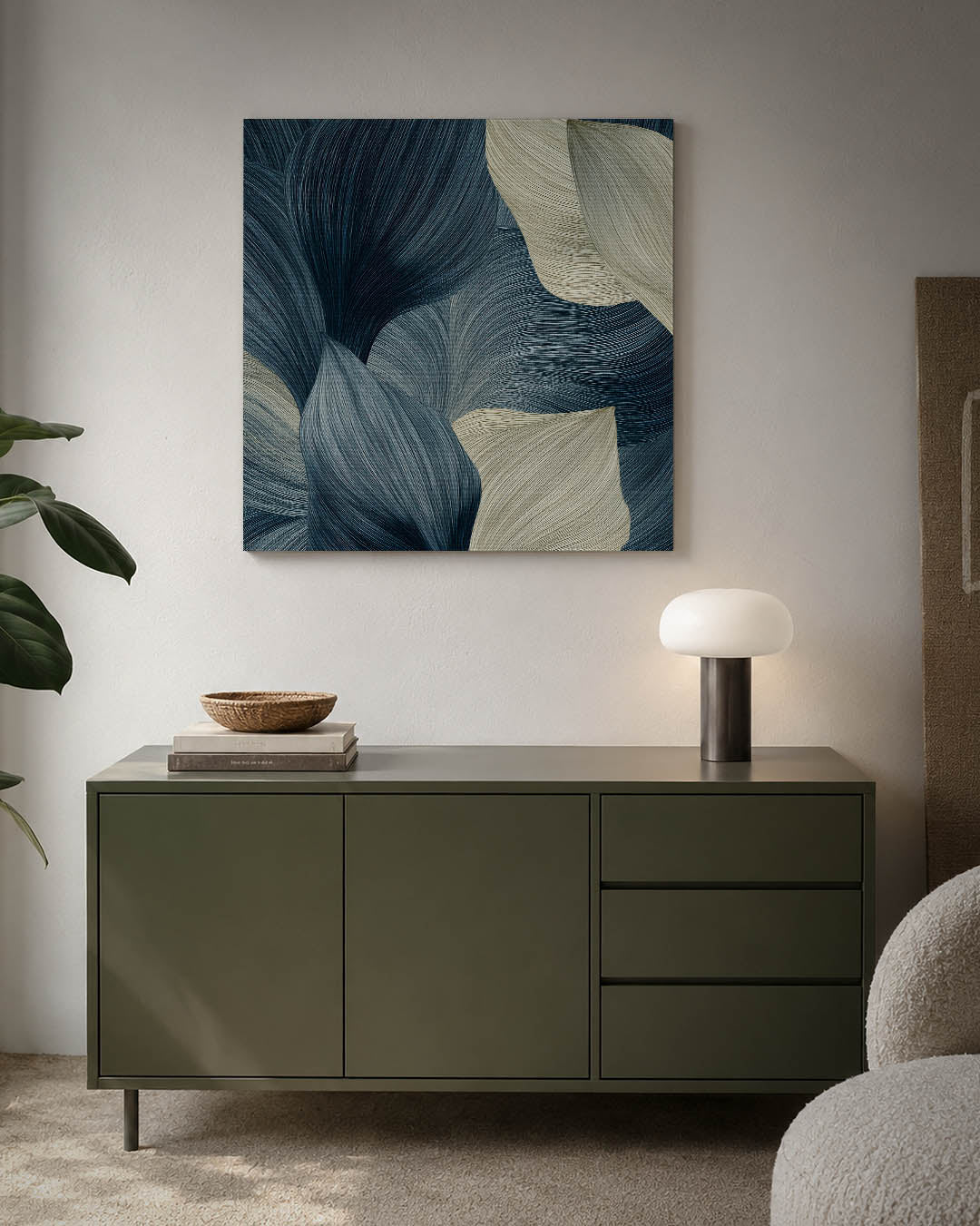 Organische lijnen Kunstwerk