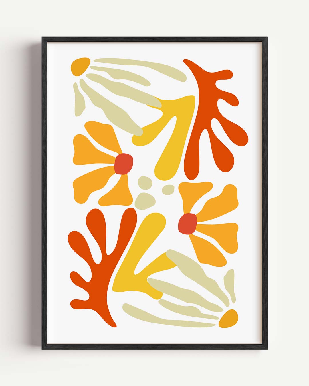 Bloemenexplosie Wandposter